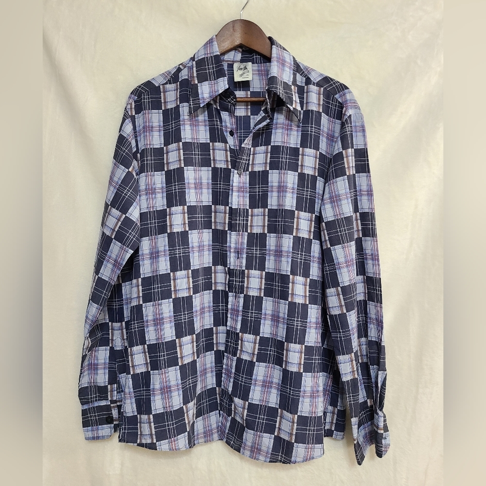 Vintage 70s Kennington Ltd. California Men's Button Down Shirt - NO SIZE